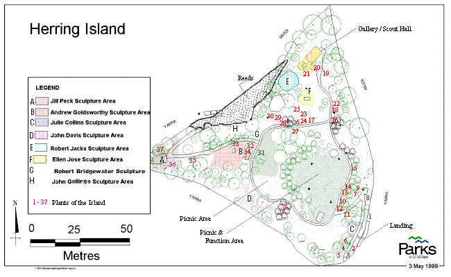 Herring Island Map