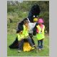 Commonwealth Games Mascot, 'Karak' and friends planting